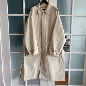 NWT Aime Leon Dore Belted Top Coat Men’s Size XXL Oatmeal
